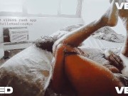 WINDOW CLEANERS CAUGHT SEX AT HOME APARTMENT EBONY COUPLE REAL REALITY 3/16