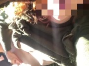 Masturbating On The Farm While The Cows Watch, Redhead Gets Off Outdoors 10/16