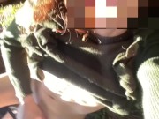Forest Walk & Masturbation Compilation: Redhead Touches Herself Among The Pines 8/16