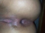 Le dejo abierto el culo a colombiana y le digo que saque la leche 14/16