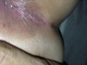 Le dejo abierto el culo a colombiana y le digo que saque la leche 6/16