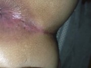 Le dejo abierto el culo a colombiana y le digo que saque la leche 7/16