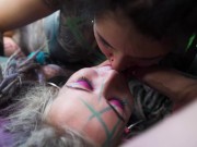 Anuskatzz and Illuz get on their knees for Nikolaz and Lily’s cocks 9/16