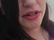 POV Smoking Hot Neighbor Starts Masturbating in Front of Me 9/16