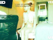 BEHIND THE SCENES before the Hotel Stripper Party ebony gets ready for the orgy 9/16