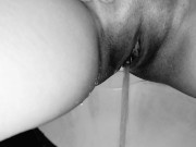 She really likes being filmed while she pee and next time she'll make me drink 6/16